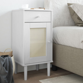Bedside Cabinet White