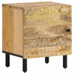Bedside Cabinet Natural wood Solid mango wood, engineer...