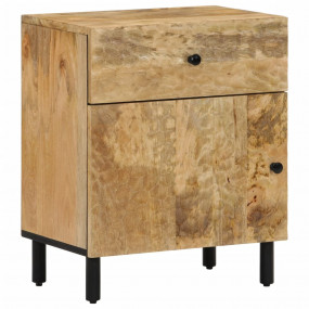 Bedside Cabinet Natural wood tone