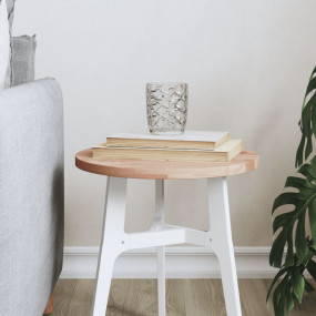 Table Top Natural Beech Solid Beech Wood 11.8 x 0.6 in ...