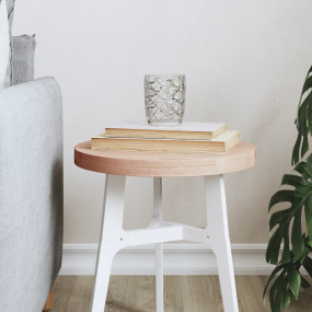 Table Top Beech Wood Solid Beech Wood 11.8 in Durable T...
