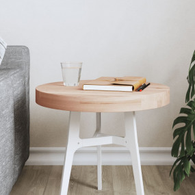 Table Top Natural Beech Solid Beech wood Medium Table T...