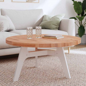 Table Top Beech Solid Beech Wood 35.4in Durable Table T...