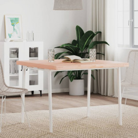 Table Top Beech Solid Beech Wood 35.4 x 35.4 in