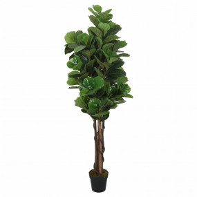 Artificial Fiddle Leaf Fig Tree Green