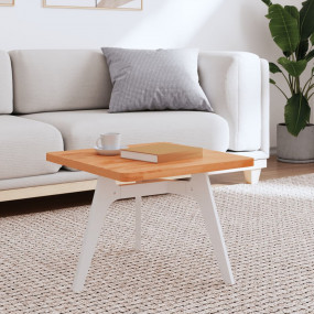 Table Top Beech wood color Solid beech wood 19.7x19.7 i...