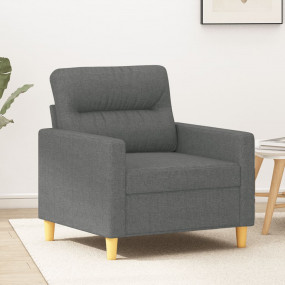 Sofa Chair Dark gray Fabric (100% polyester), metal, te...