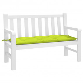 Garden Bench Cushion Bright Green Oxford fabric (100% p...