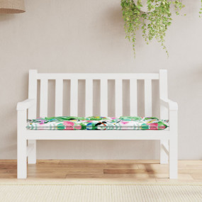 Garden Bench Cushion Multicolored 100% Polyester