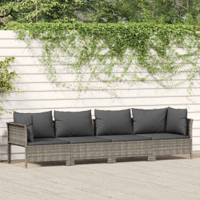 Garden Lounge Set Grey