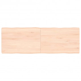 Table Top Medium Brown Untreated Solid Oak Wood Medium ...