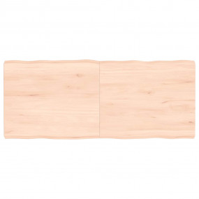 Table Top Medium Brown Solid Oak Wood 47.2x19.7 in Fold...