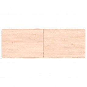 Table Top Medium brown Solid oak wood 55.1 x 19.7 in Fo...