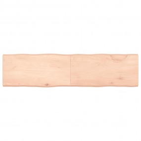 Table Top Medium brown Solid oak wood (untreated)