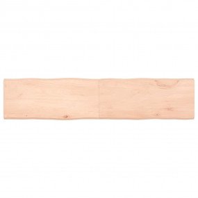Table Top Medium brown Solid oak wood (untreated)
