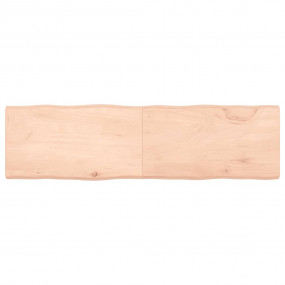 Table Top Medium brown Solid oak wood 70.9 in x 19.7 in...