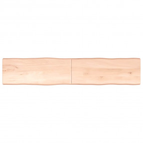 Table Top Medium brown Solid oak wood Extra Long