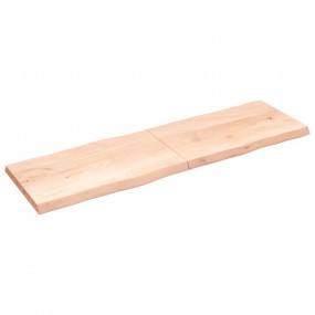 Table Top Medium Brown Solid Oak Wood 78.7x23.6x Table ...