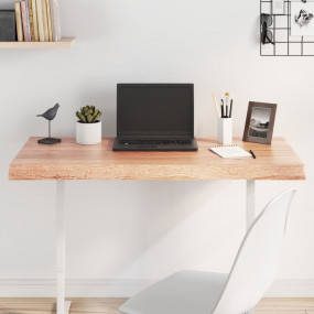 Table Top Light brown Solid oak wood 39.4 x 23.6 in Tab...