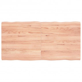 Table Top Light brown Solid oak wood 47 in by 24 in Fol...