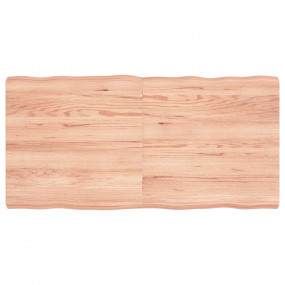 Table Top Light brown Solid oak wood Large Foldable Tab...