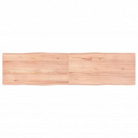 Table Top Light brown Solid oak wood Large Foldable Tab...
