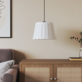 Ceiling Lamp Shade White Wicker Standard Ceiling Lamp S...