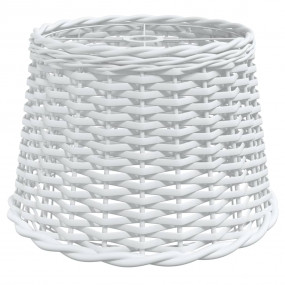 Ceiling Lamp Shade White Wicker, Iron Medium Decorative...
