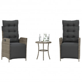 Bistro Set Gray