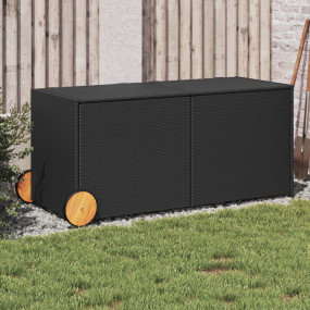 Garden Storage Box Black