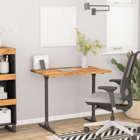 Desk Top Natural wood Solid Acacia wood 31.5x19.7 in Du...