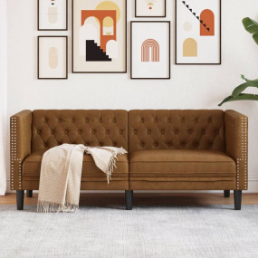 Chesterfield Sofa Brown