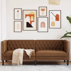 Chesterfield Sofa Brown