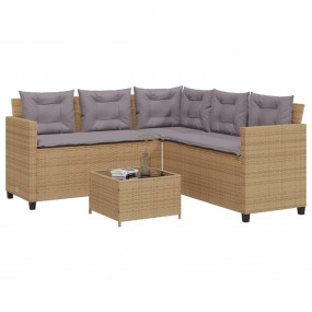 Garden Sofa Beige, Light Grey