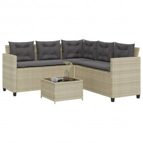 Garden Sofa Light grey, Dark grey