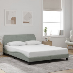 Bed Frame Light Grey