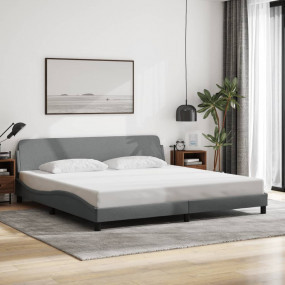 Bed Frame Light Grey