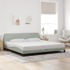 Bed Frame Light Grey