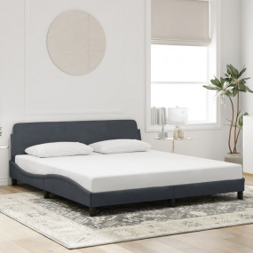 Bed Frame Dark Grey