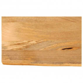 Table Top Natural wood Solid mango wood 23.6 x 11.8 in ...