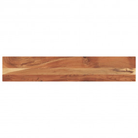 Table Top Natural Solid acacia wood 70.9 in x 7.9 in x ...