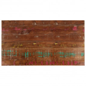 Table Top Mixed colors from reclaimed wood Solid reclai...