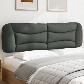 Headboard Cushion Dark Gray Fabric (100% polyester) Lar...