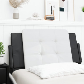 Headboard Cushion White and Black