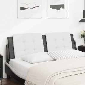Headboard Cushion White and Black