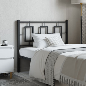 Headboard Durable Metal Headboard Rectangular Tradition...