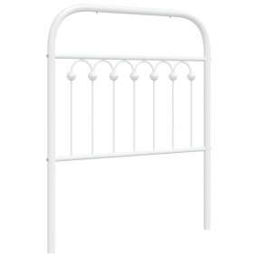 Headboard White Steel Tall Single Durable Headboard