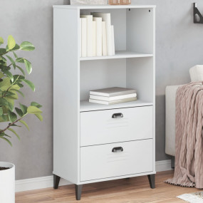 Bookshelf White Engineered wood, plastic Medium Bookcas...