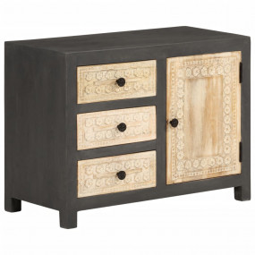 Sideboard Grey and white Solid mango wood Sideboard Rec...