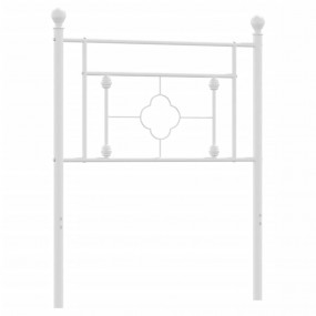 Headboard White Powder-coated steel 31.5 in wide